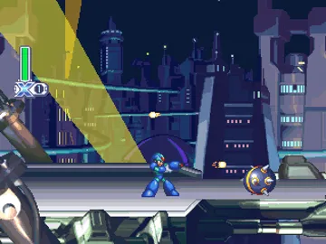 Mega Man X Collection screen shot game playing